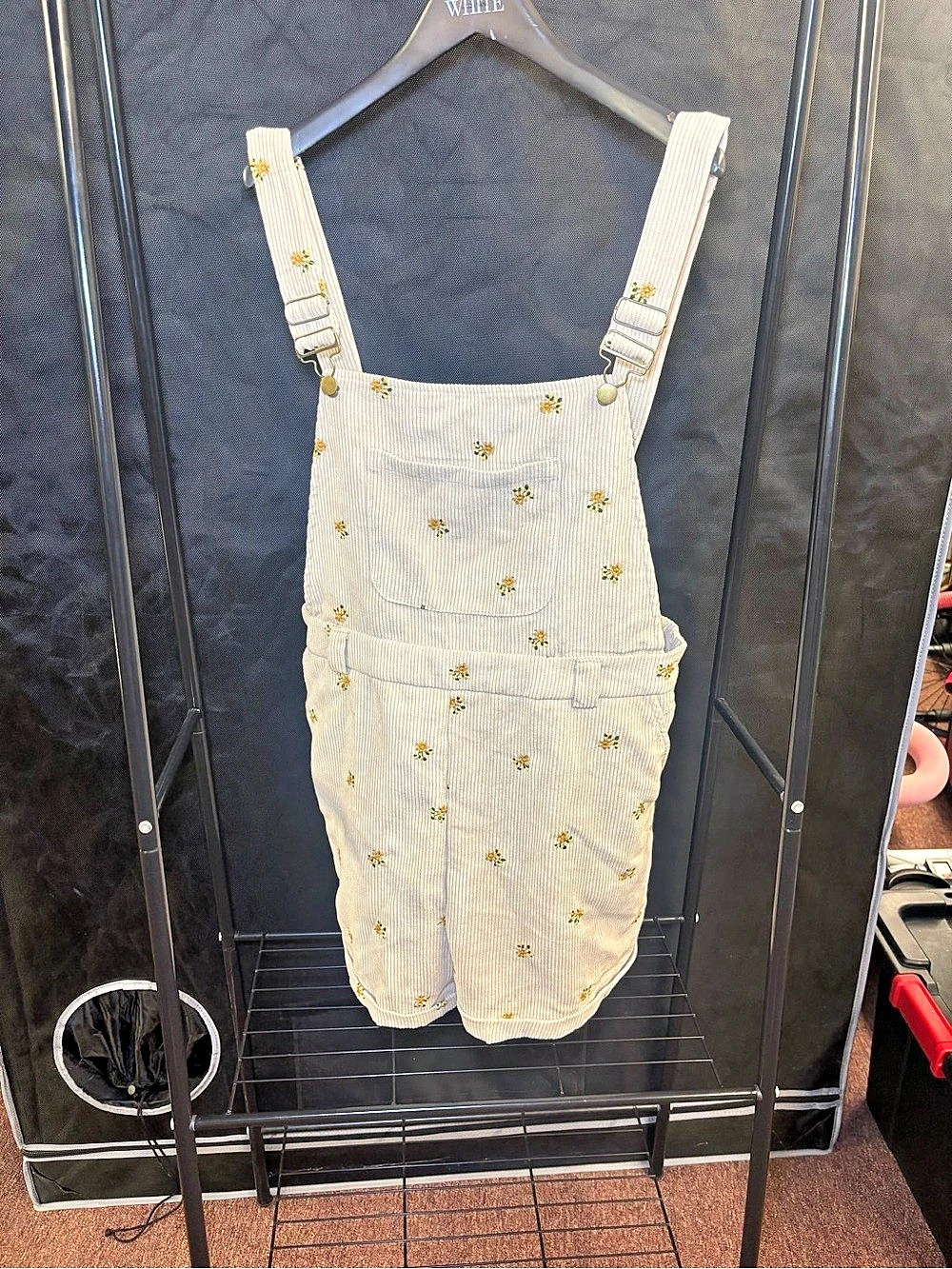 Shein Bee Corduroy Overalls
